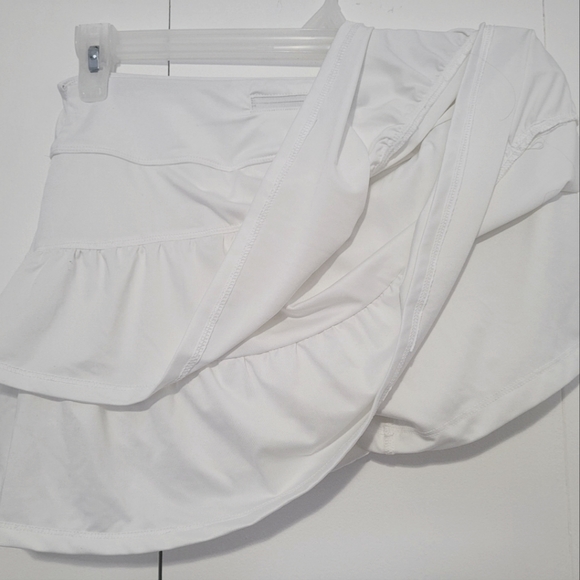 Layer 8 Skort - Athletic Skirt with 2 ruffle layers and shorts layer - Picture 3 of 4